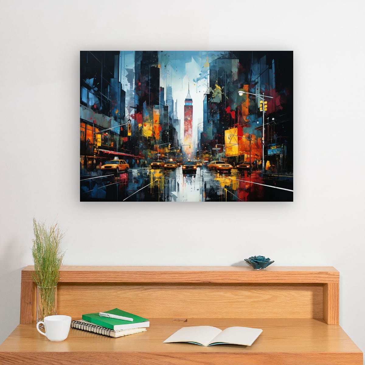 City Lights and Yellow Taxis MOCKUP (15)