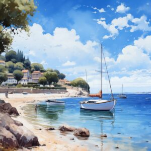 Still Waters of Somewhere South Fine Art Print