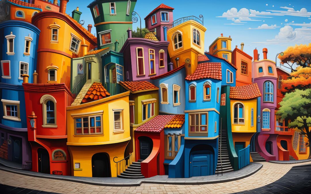 The Crooked End of Town Artist Proof
