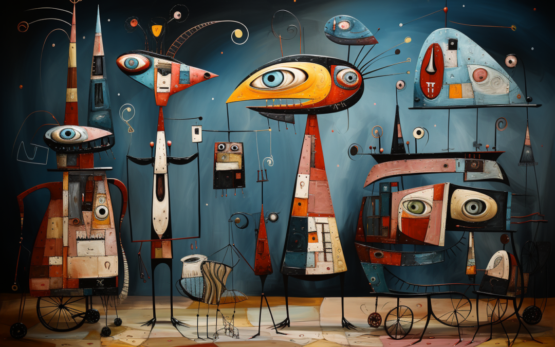Surreal Oracles of the Azure Plane