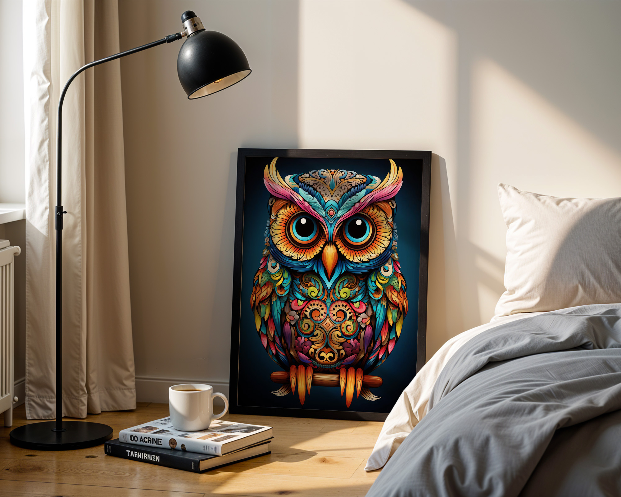 The Ornate Observer Art Print - room mockup