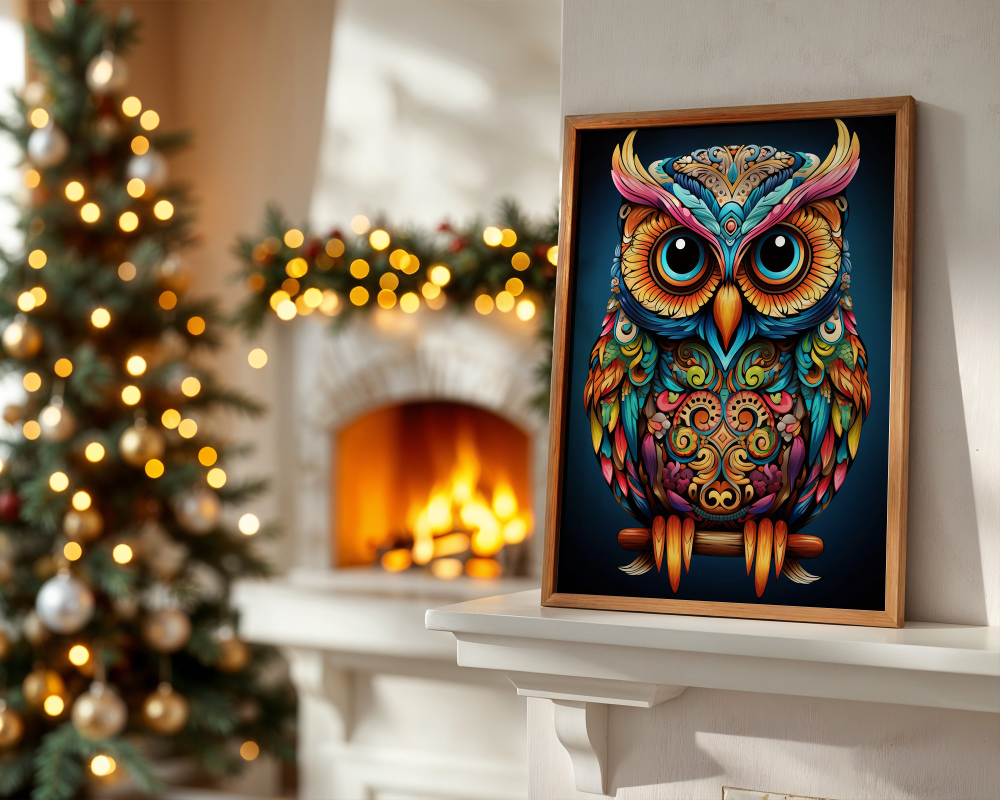 The Ornate Observer Art Print - room mockup