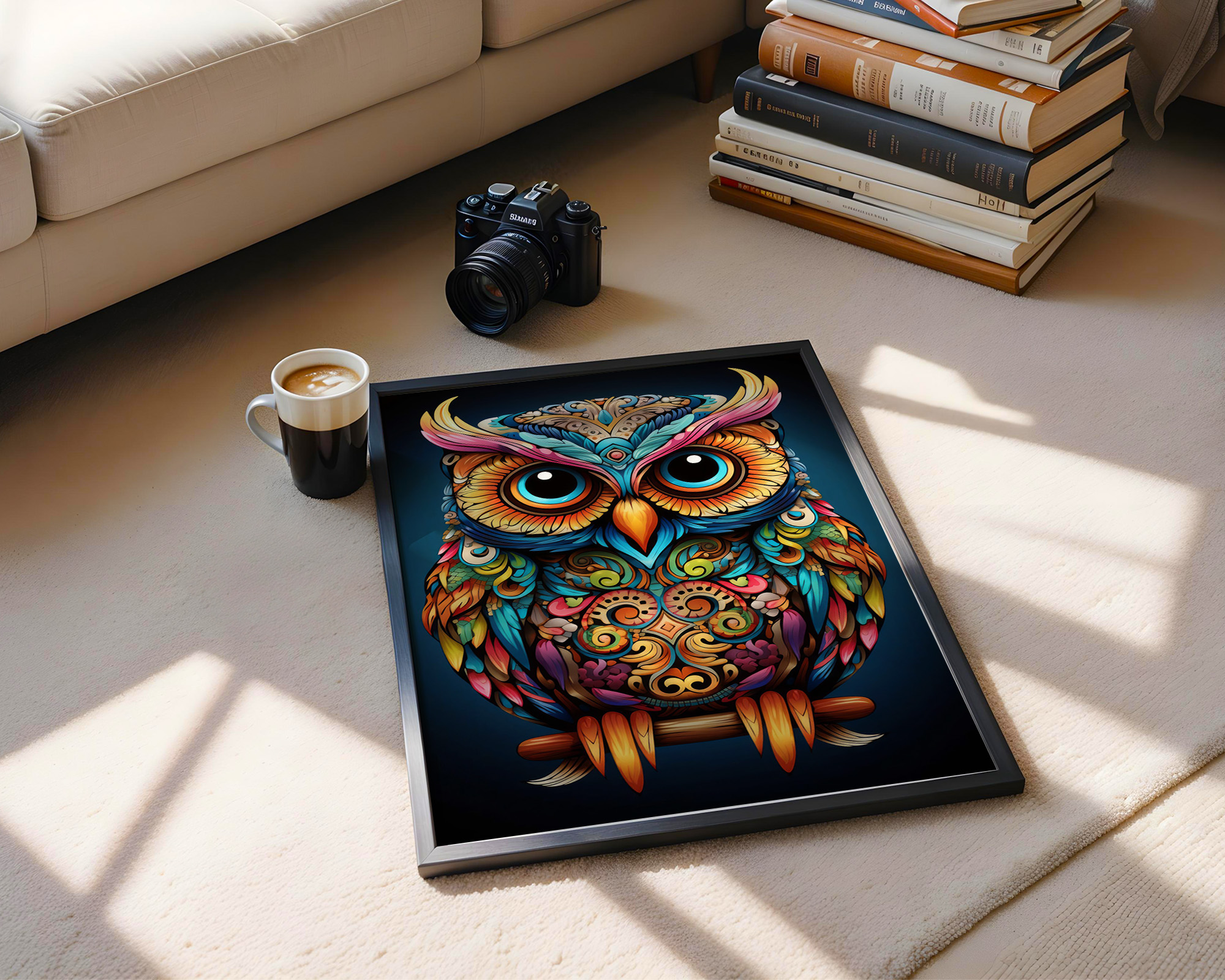 The Ornate Observer Art Print - room mockup