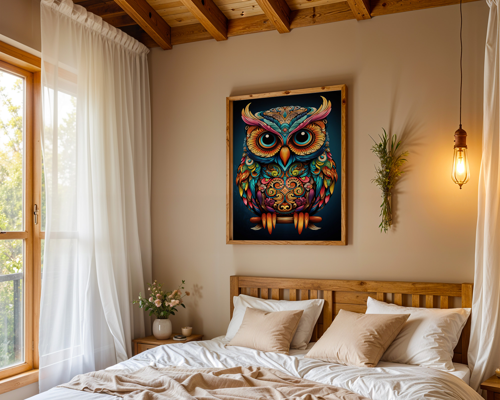 The Ornate Observer Art Print - room mockup