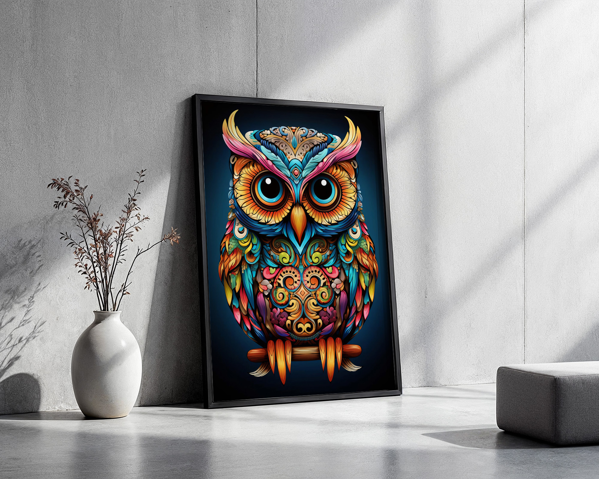 The Ornate Observer Art Print - room mockup