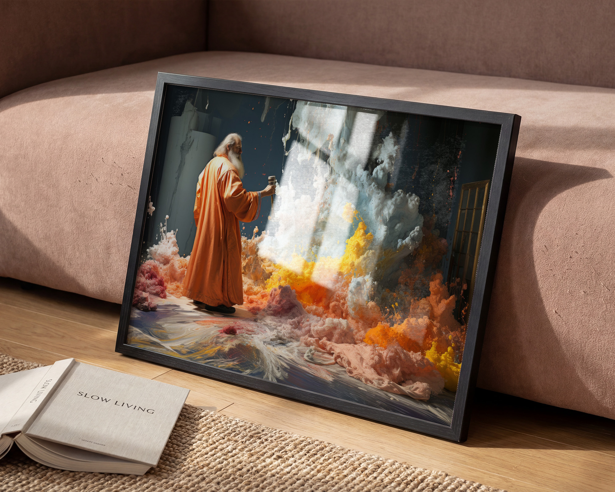 The Alchemist's Gavel Art Print - room mockup