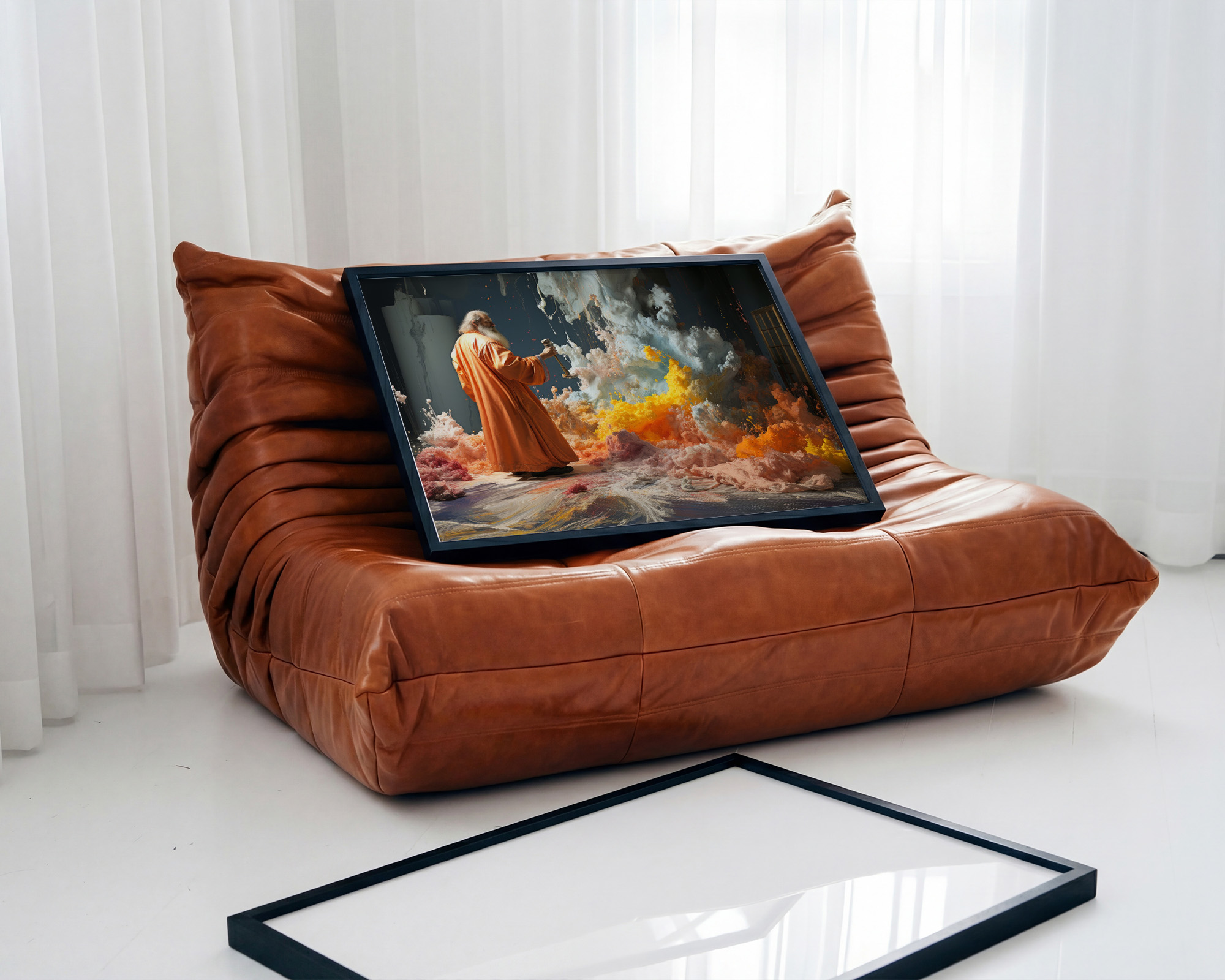 The Alchemist's Gavel Art Print - room mockup