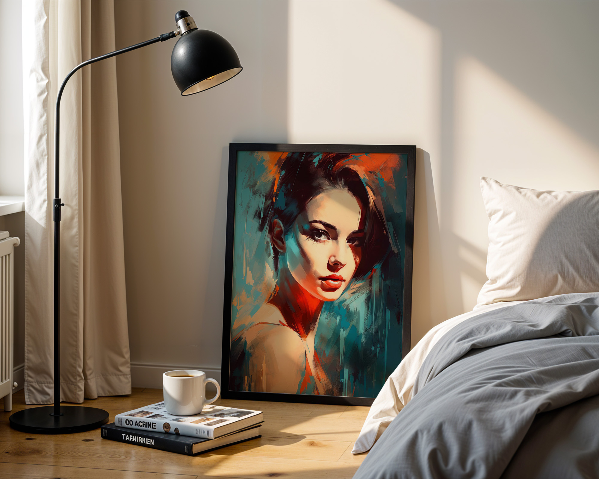 Ink and Identity Art Print - room mockup