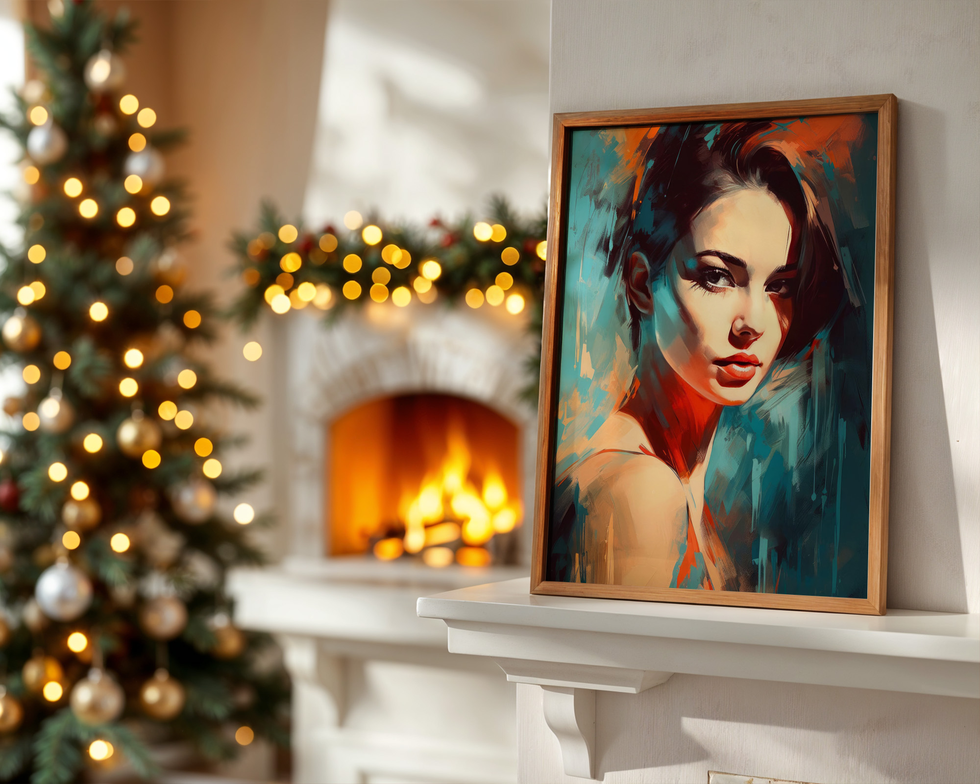 Ink and Identity Art Print - room mockup