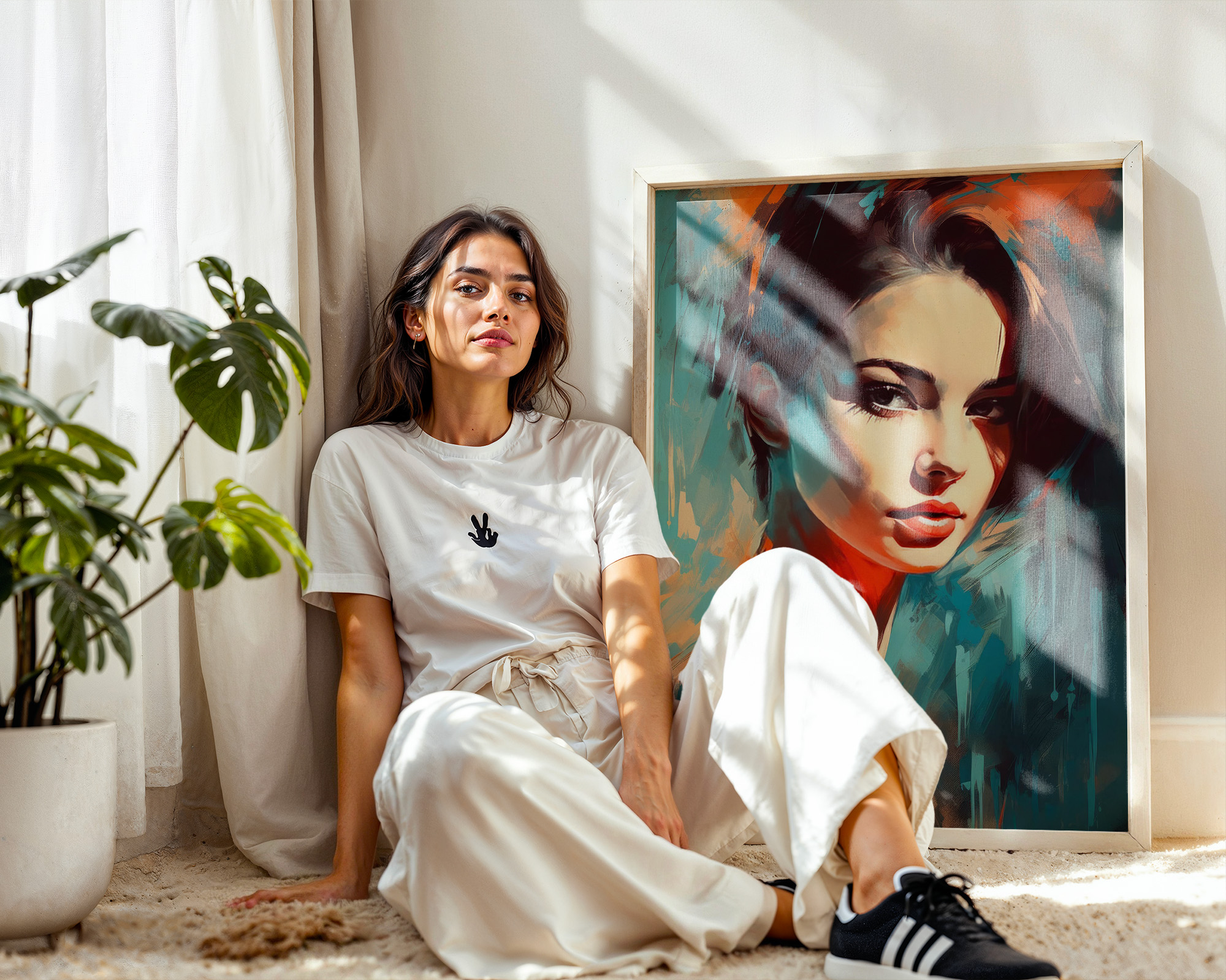 Ink and Identity Art Print - room mockup