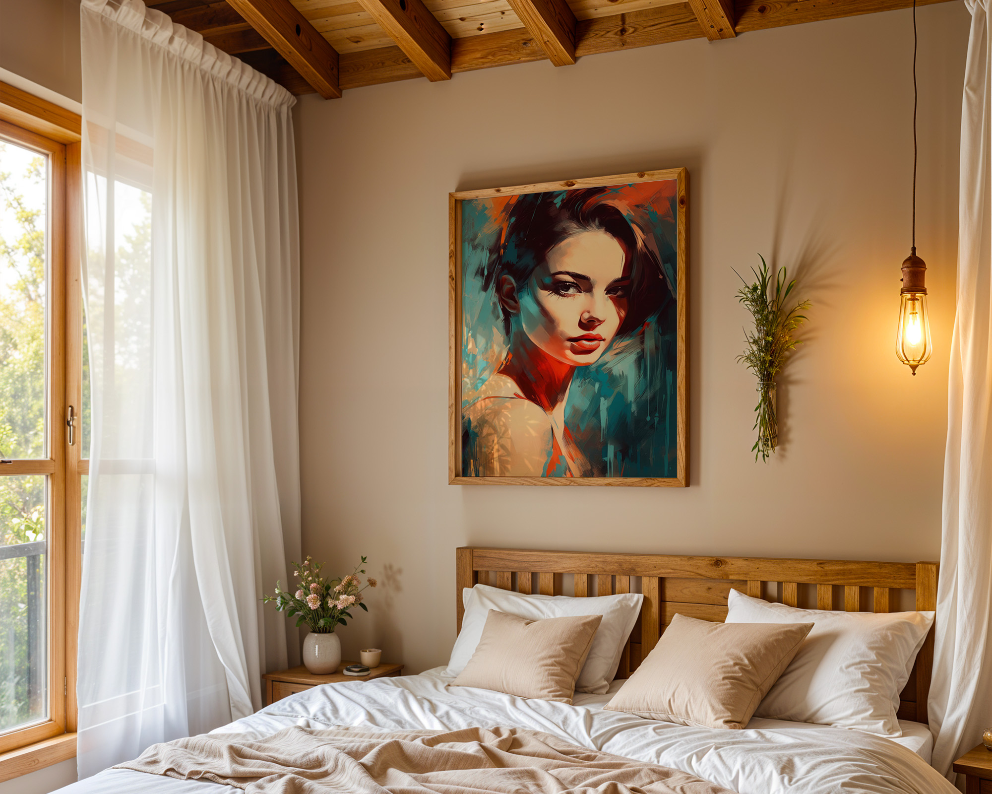 Ink and Identity Art Print - room mockup