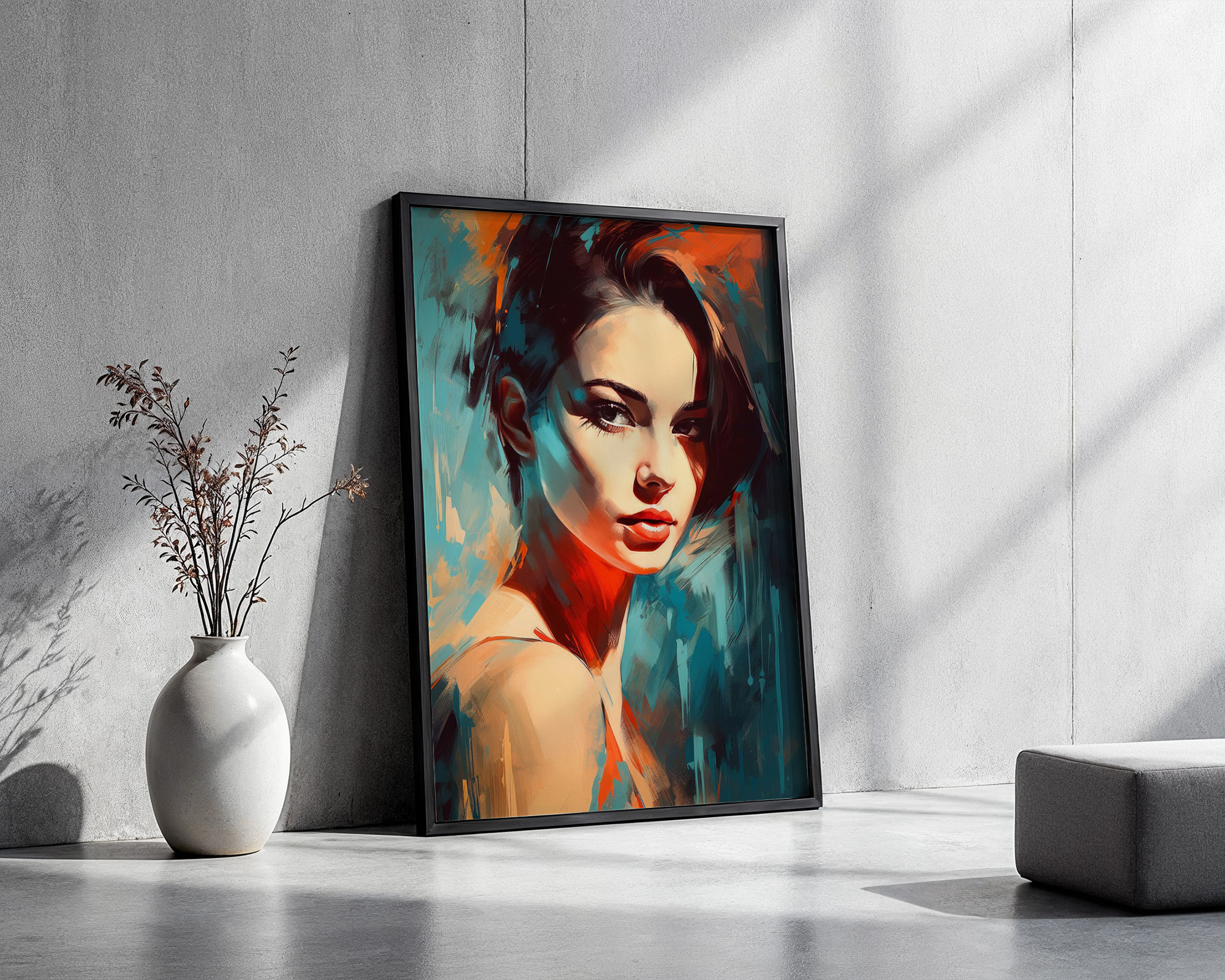 Ink and Identity Art Print - room mockup