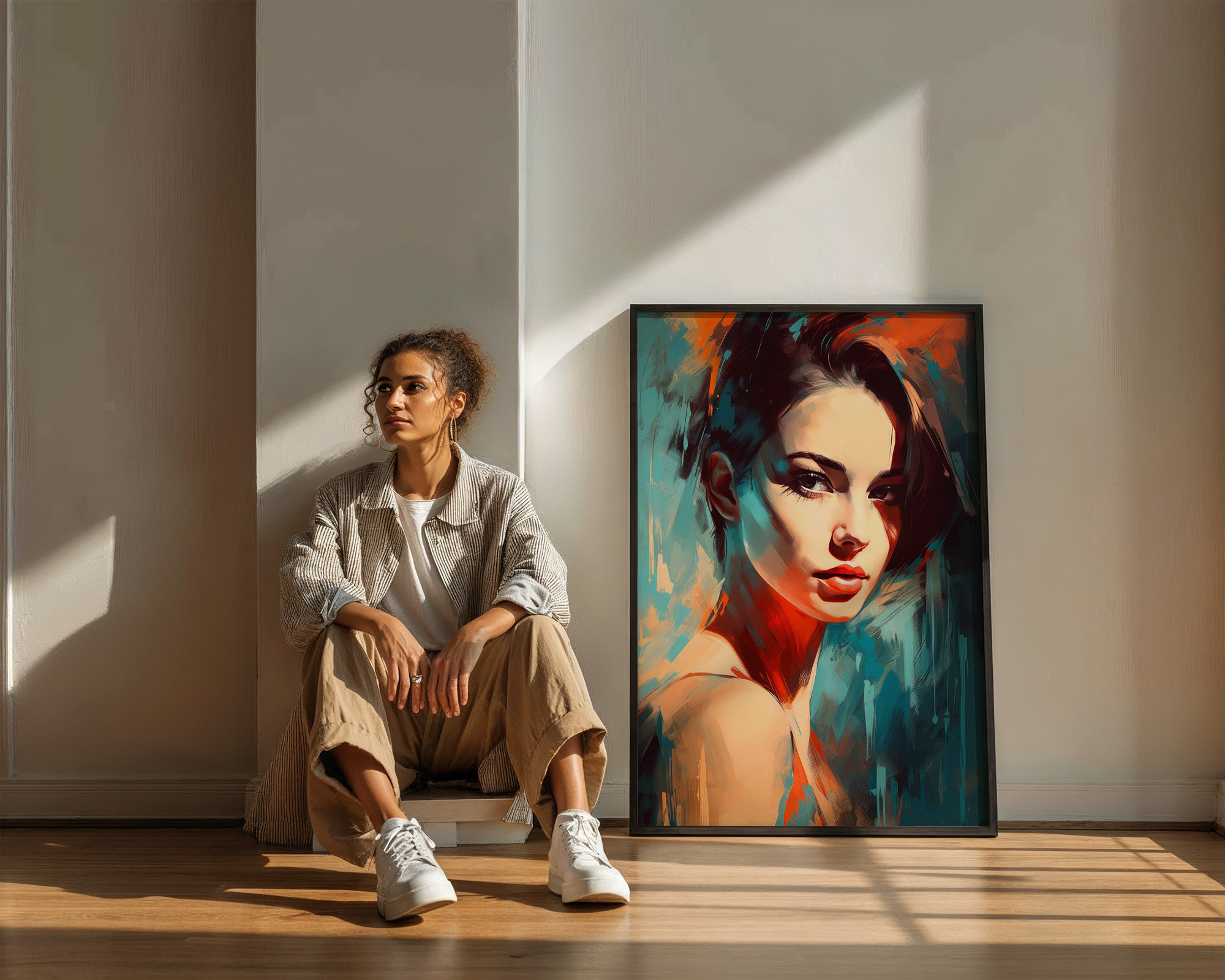 Ink and Identity Art Print - room mockup