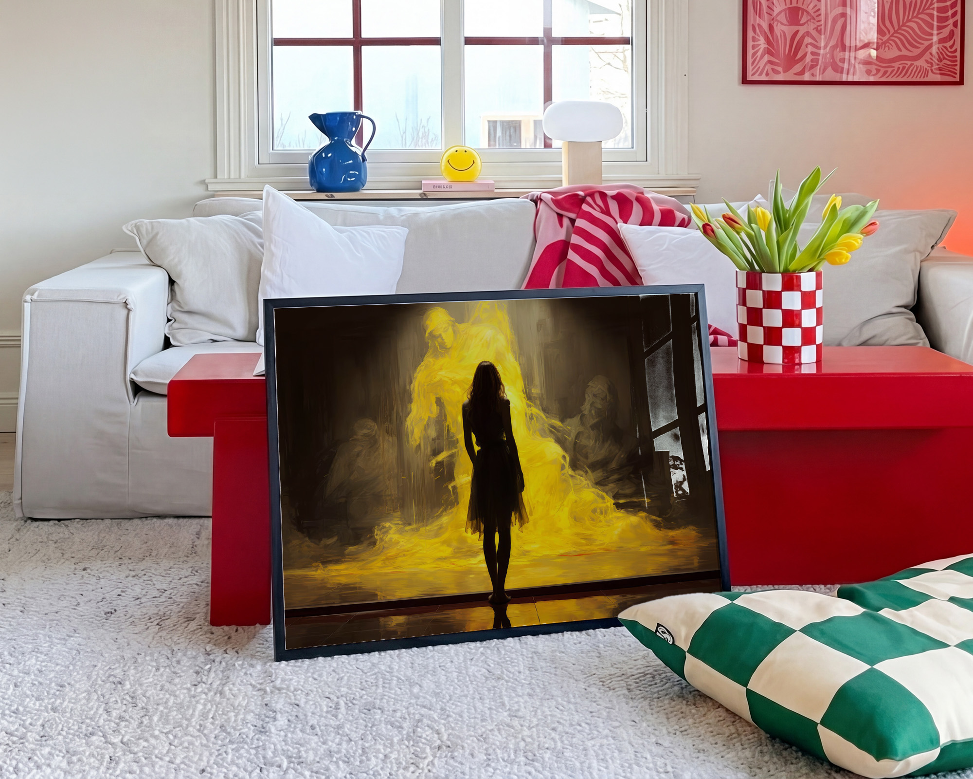 Where Light Becomes Memory Art Print - room mockup