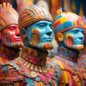 Chromatic Centurions Art Print