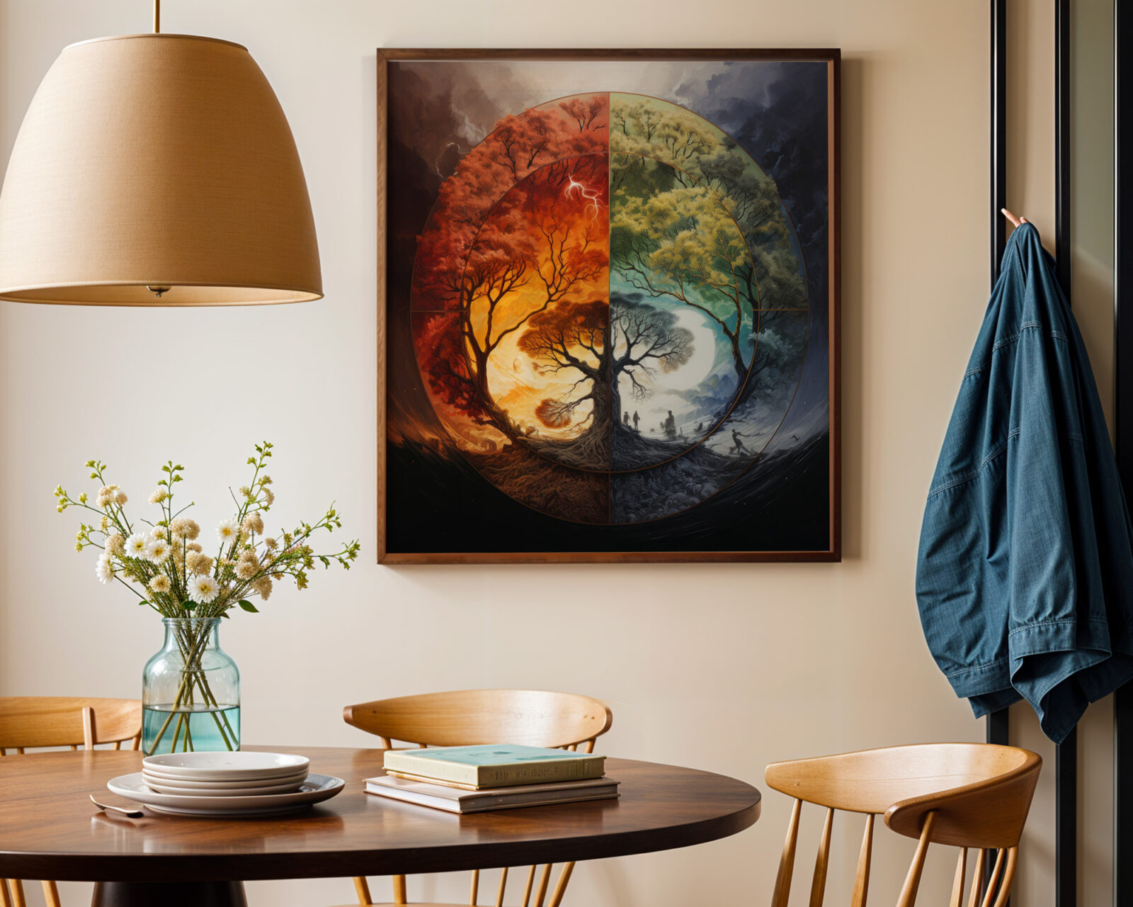 Eternal Seasons Art Print - room mockup