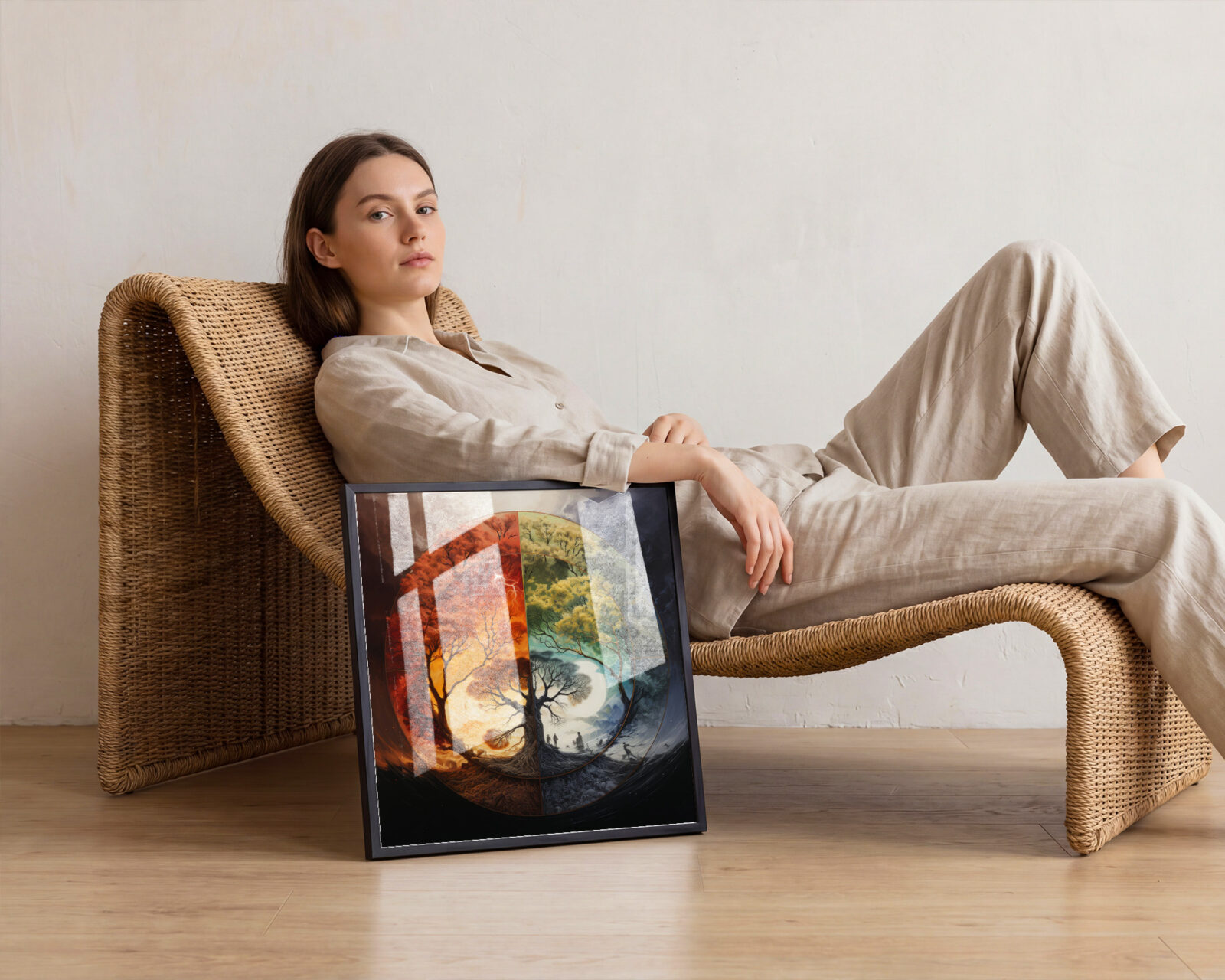 Eternal Seasons Art Print - room mockup