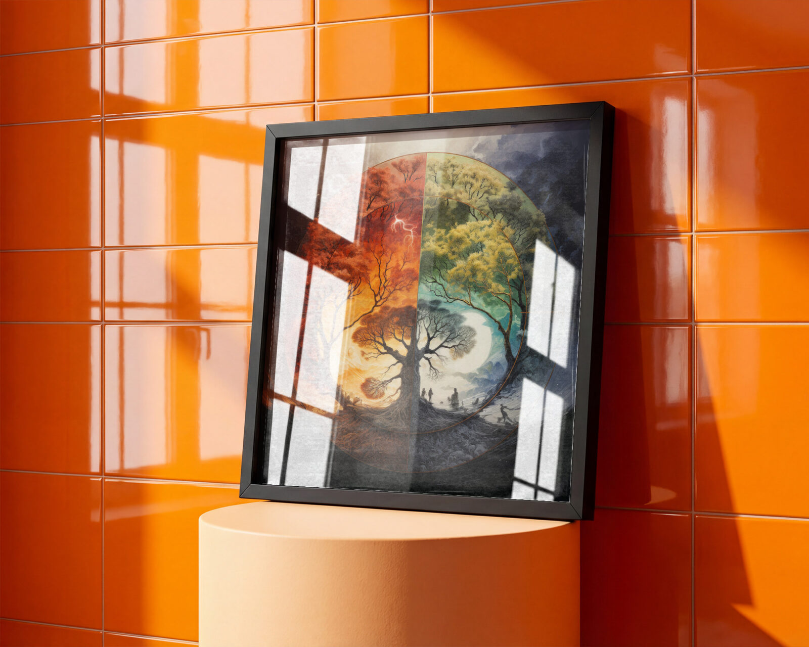 Eternal Seasons Art Print - room mockup