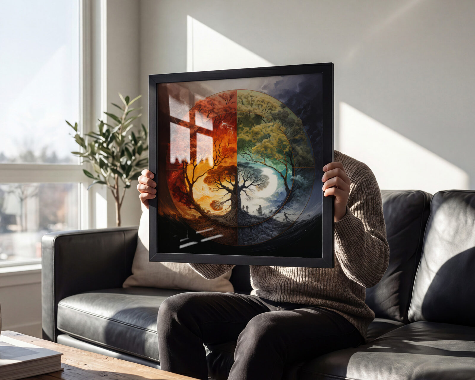 Eternal Seasons Art Print - room mockup